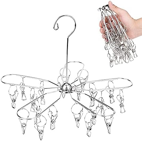 Baby Products - Foldable Stainless Steel Clothes Drying Rack