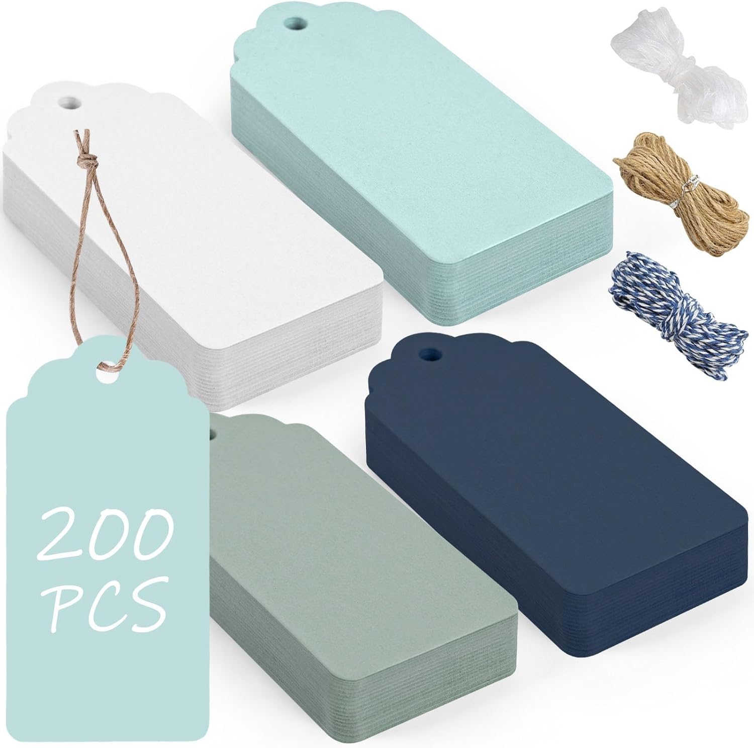Baby Products - 200 PCS Gift Tags with String