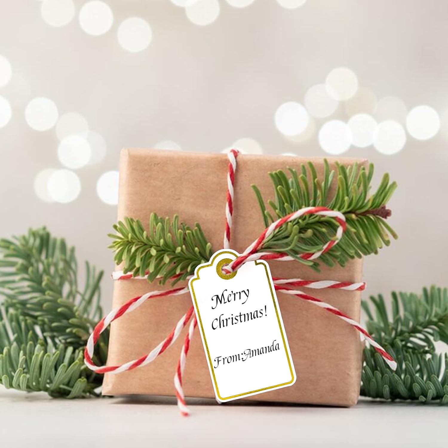 Gold Foil Gift Tags with Strin - Baby Products บทวิจารณ์และราคา