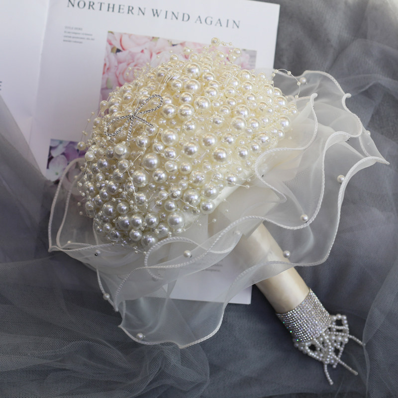 Bridal wedding bouquet pearl c - Baby Products Photoshoot บทวิจารณ์และราคา