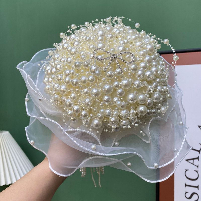 Bridal wedding bouquet pearl c - Baby Products Photoshoot บทวิจารณ์และราคา