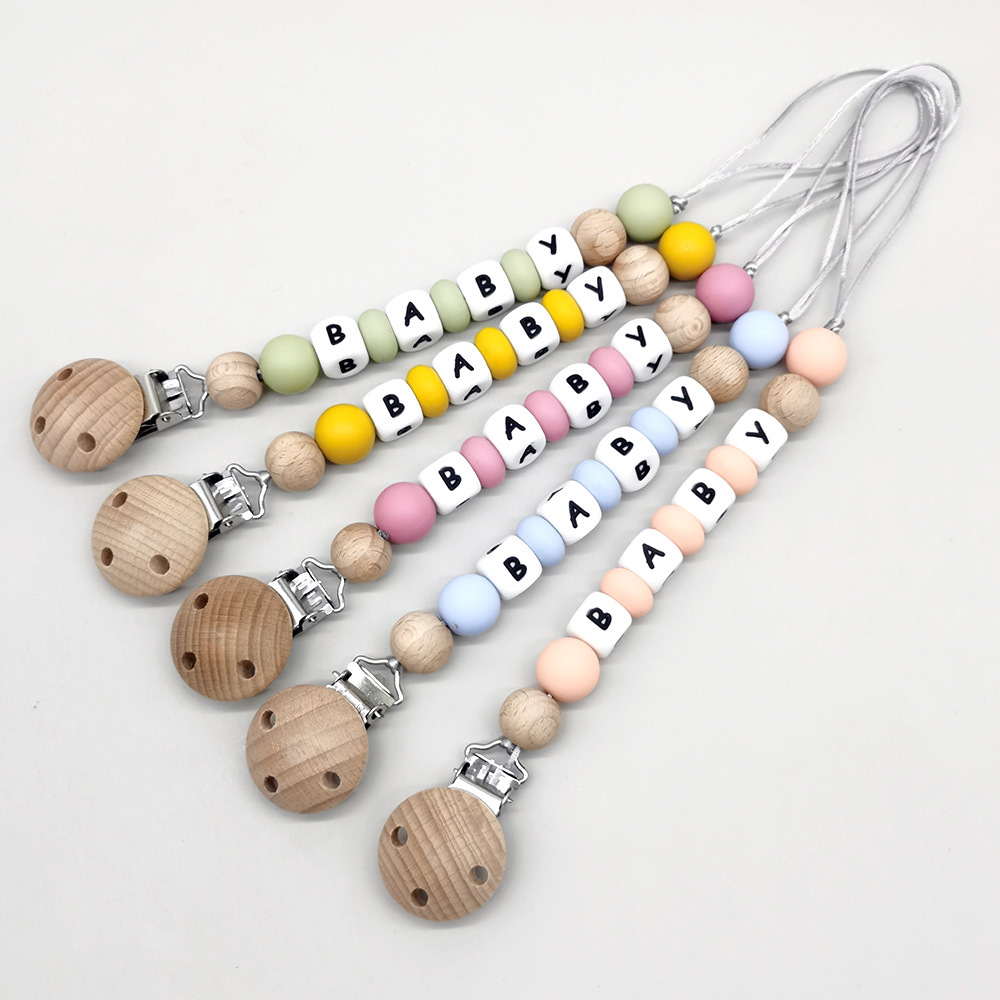 Custom Name Pacifier Clips Cha - Baby Products Toys บทวิจารณ์และราคา