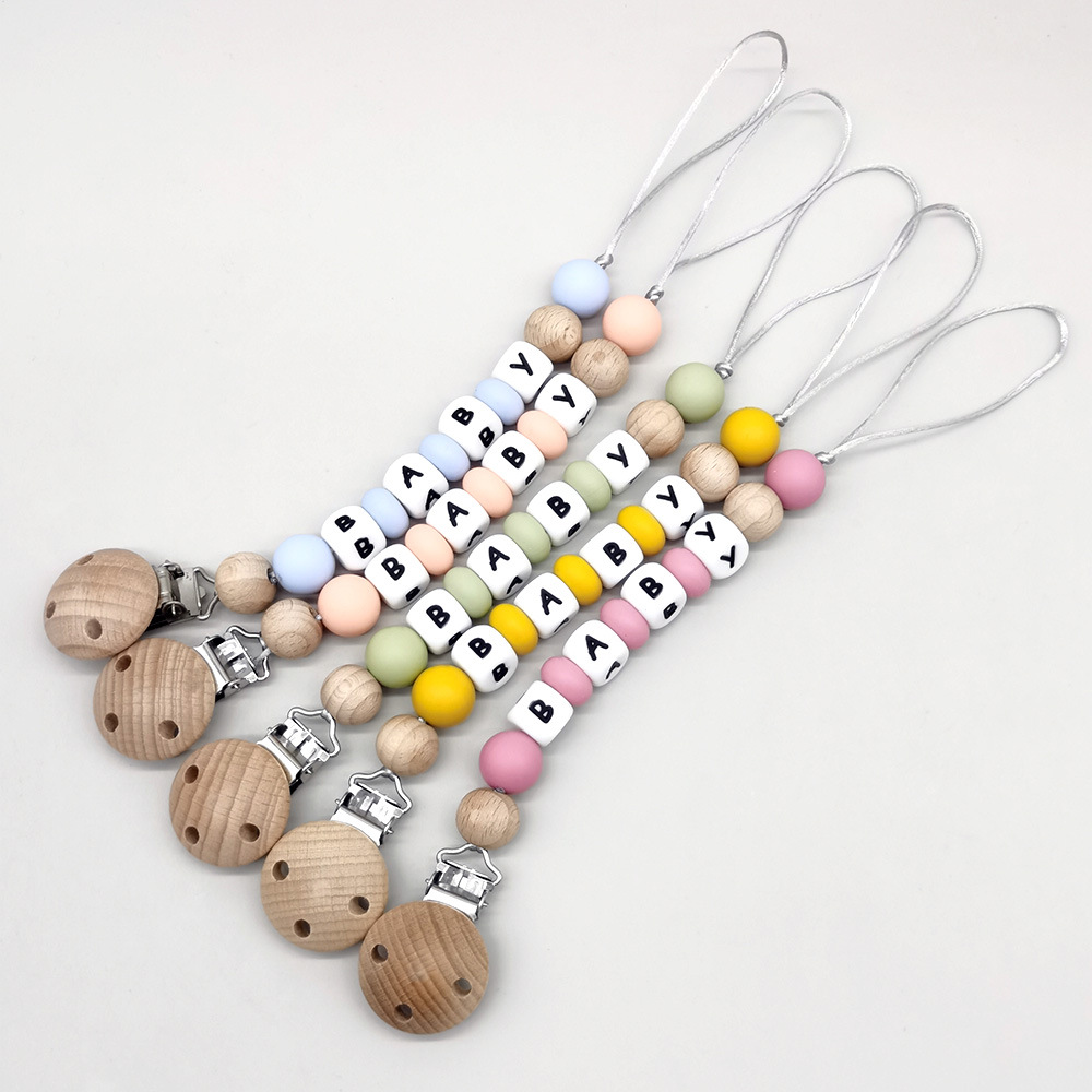 Custom Name Pacifier Clips Cha - Baby Products Toys บทวิจารณ์และราคา