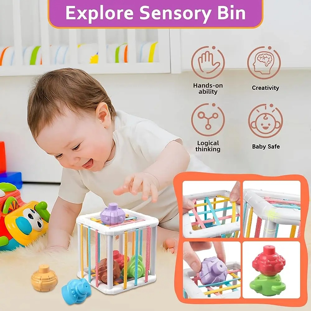 Rainbow Colorful Montessori Sh - Baby Products Toys บทวิจารณ์และราคา