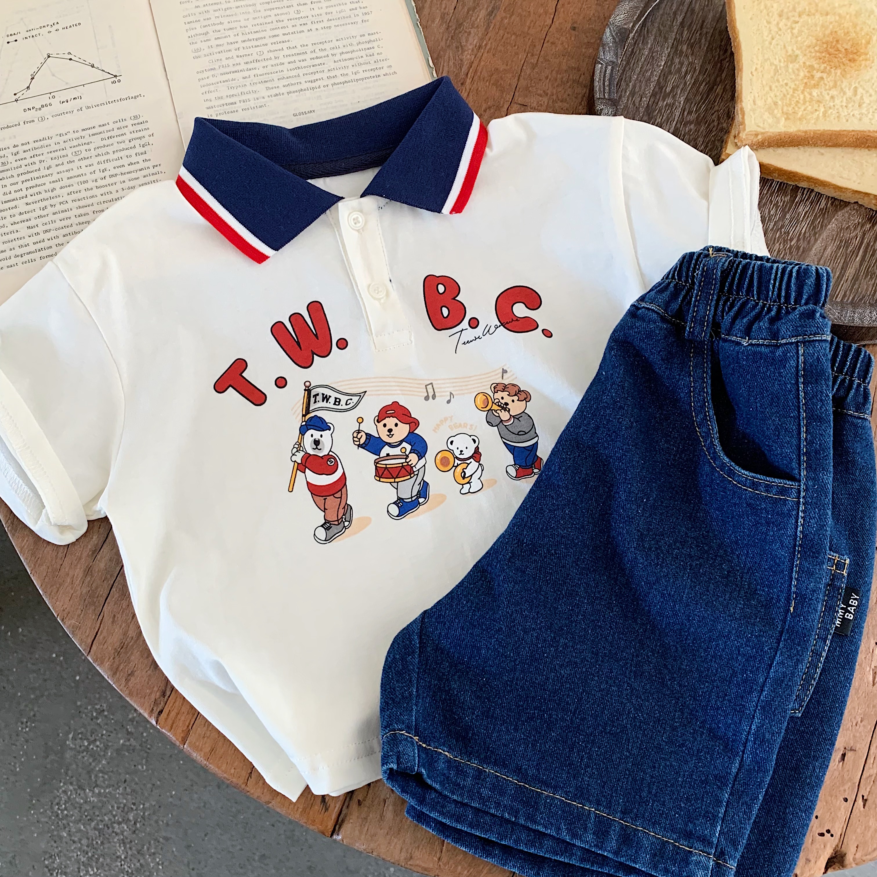 Children's Summer Polo Shirt C - Baby Products Japanese บทวิจารณ์และราคา