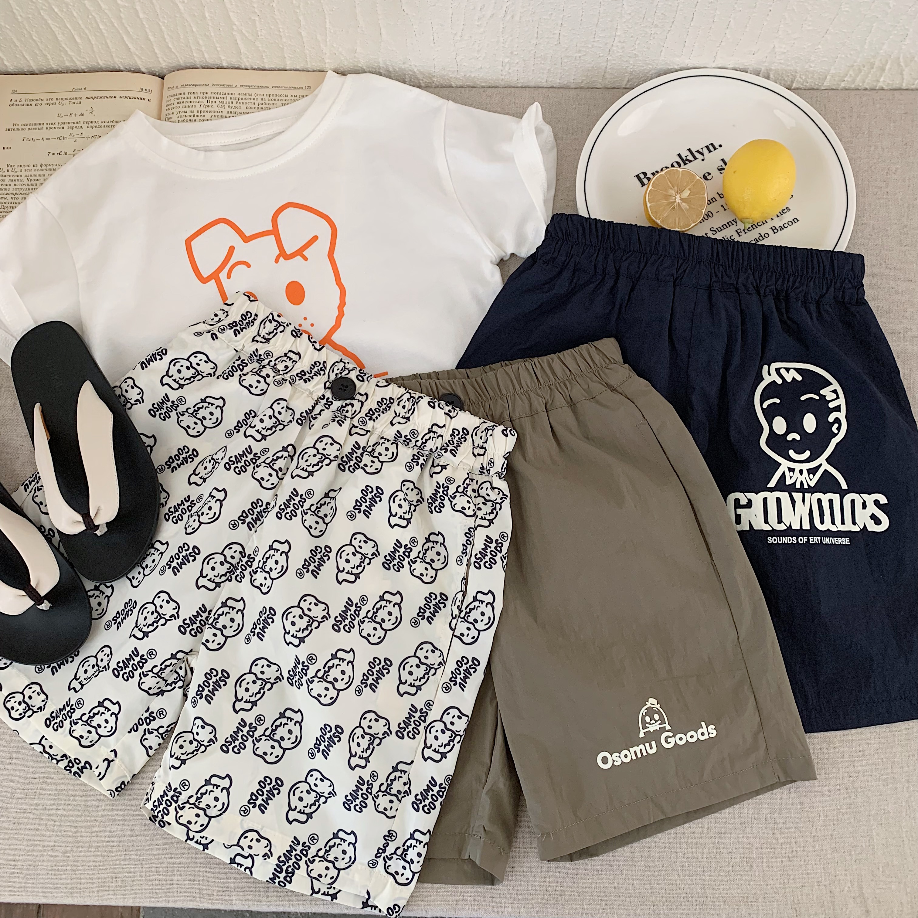 Children's shorts 2025 with ad - Baby Products Japanese บทวิจารณ์และราคา