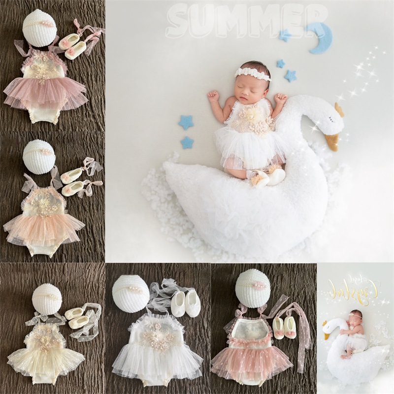 Newborn Photography Props Swan - Baby Products Photoshoot บทวิจารณ์และราคา