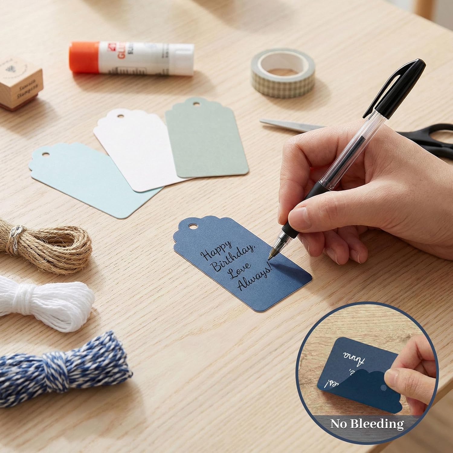 200 PCS Gift Tags with String  - Baby Products บทวิจารณ์และราคา