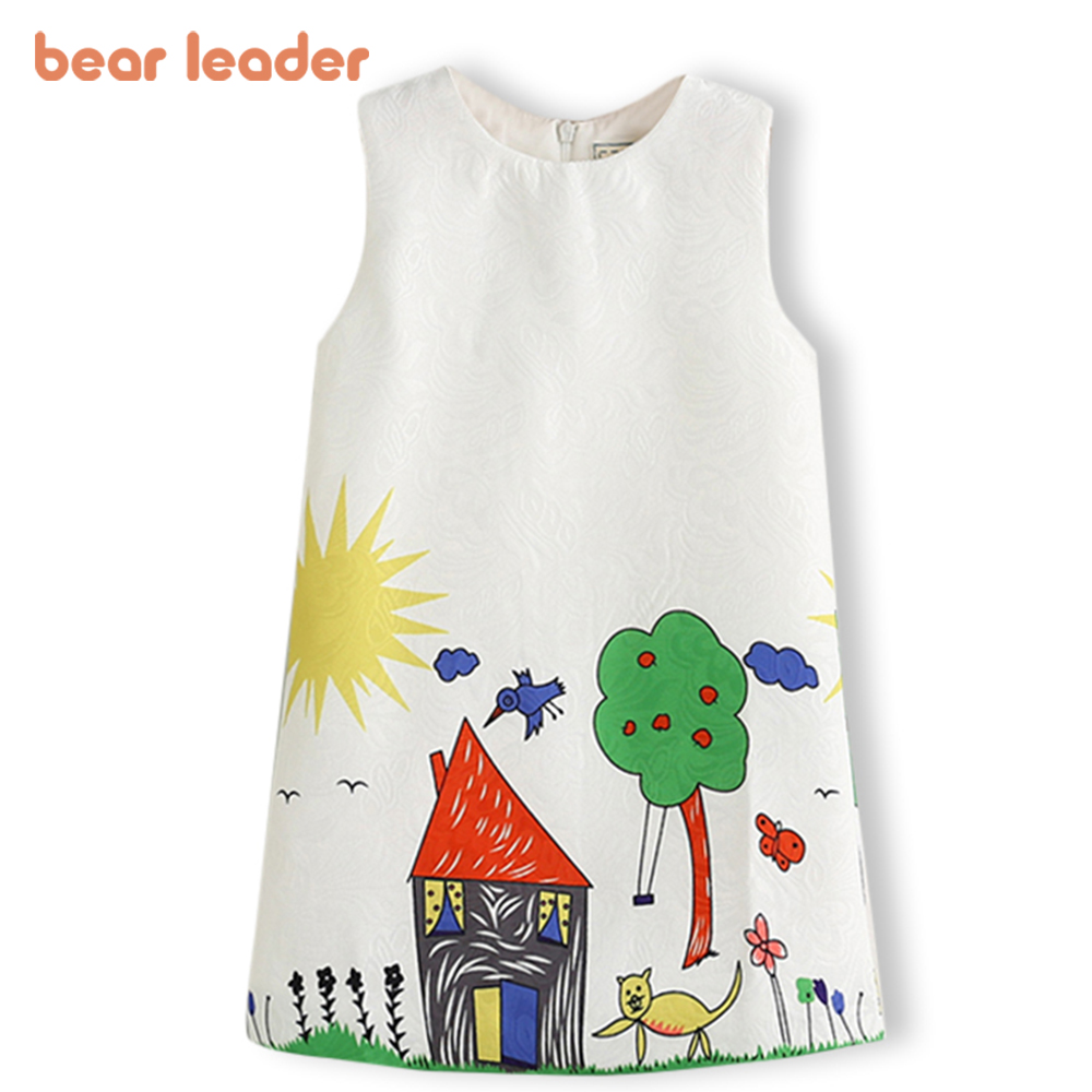 Bear Leader Summer Girls Dress - Baby Products Brand บทวิจารณ์และราคา