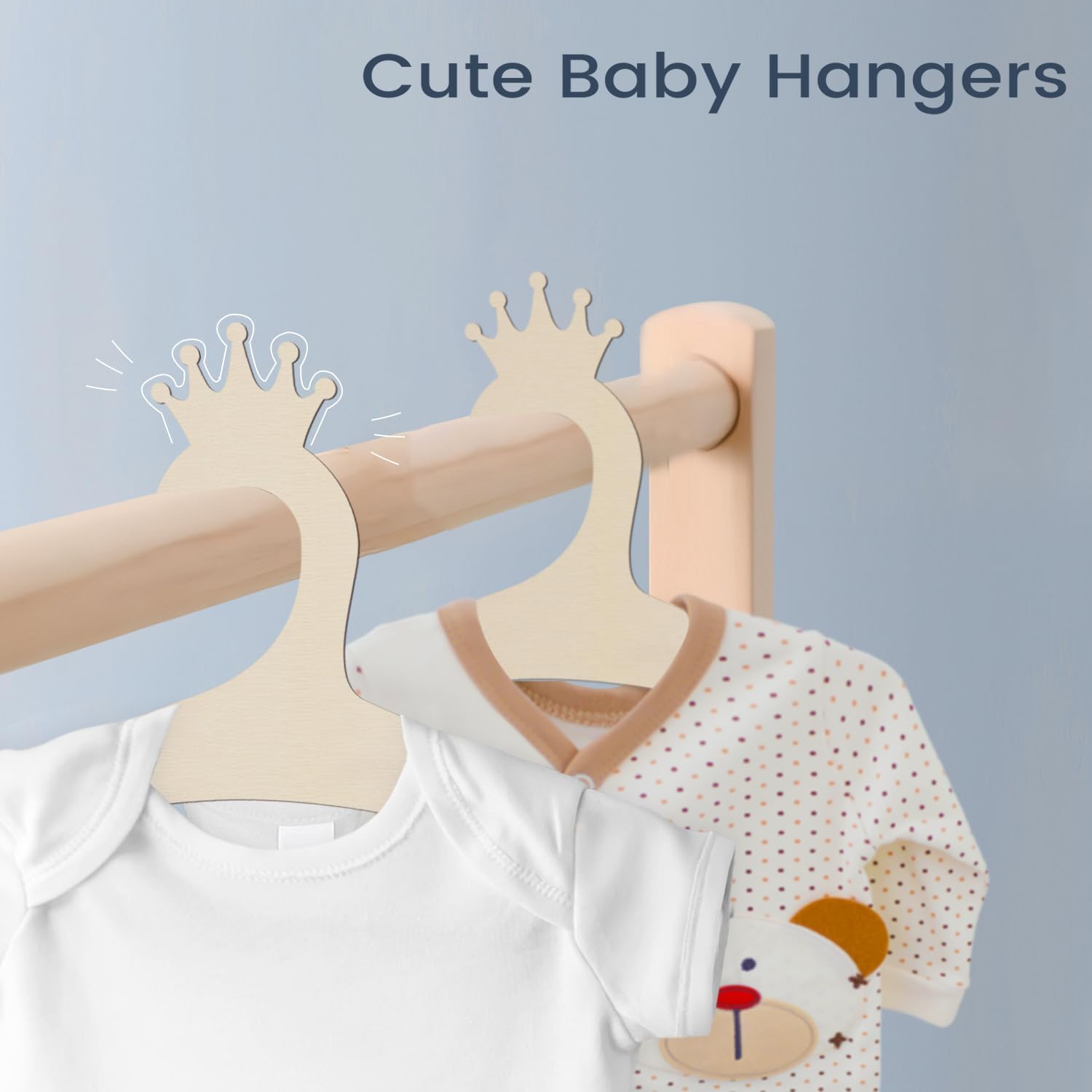 Wooden Baby Hangers 9 Inch, Cu - Baby Products บทวิจารณ์และราคา